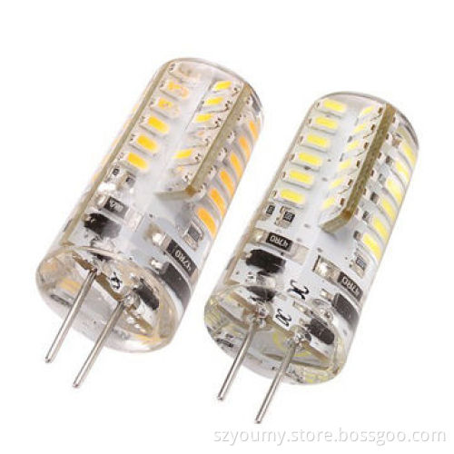 3014 SMD, 48 LED Silica Gel Car Bulb, DC/AC 12V, Cool White/Warm White